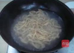 青瓜火腿手擀面的做法图解2