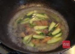 青瓜火腿手擀面的做法图解6