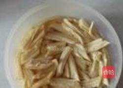 番茄炒腐竹的做法图解5