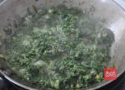 菠菜火腿煎饼的做法图解3