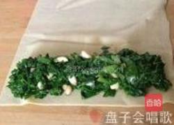 松仁菠菜竹子的做法图解5