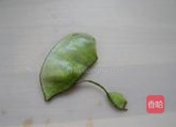 酱爆扁豆的做法图解2