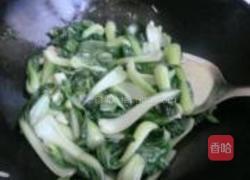 蒜香味青菜的做法图解5