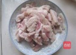 青椒炒肉的做法图解4