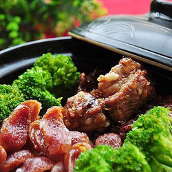排骨腊味煲仔饭的做法[图]