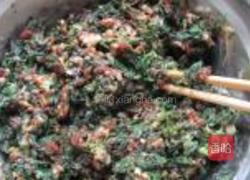 蒸荠菜鲜肉馄饨的做法图解5