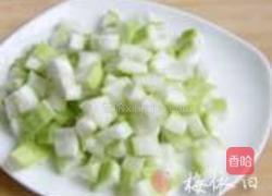 瓠瓜炒肉的做法图解2