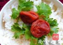 梅干茶泡饭的做法图解3