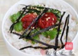 梅干茶泡饭的做法图解4