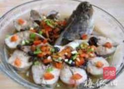 香辣豆豉蒸鲈鱼的做法图解6