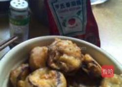 炸茄盒的做法图解5