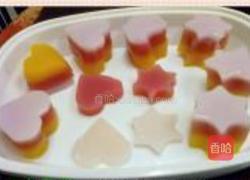 三色果冻的做法图解12