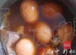 玫瑰花茶叶蛋的做法图解6