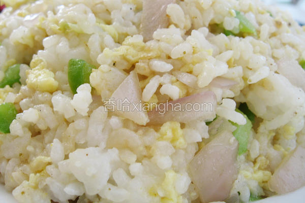 青椒炒饭