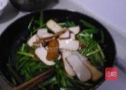 韭菜炒香干的做法图解7
