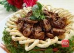 红油鸡心的做法图解6