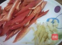 田鸡配红椒的做法图解2