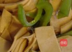 尖椒豆片的做法图解3