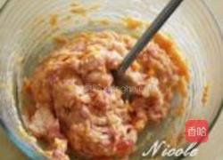 花式萝卜酿虾球的做法图解4