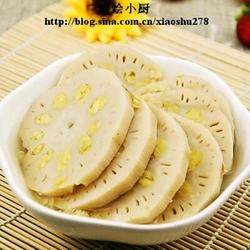 绿豆酿莲藕的做法[图]