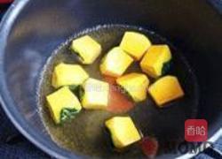 红烧扇贝与甜煮南瓜便当的做法图解3