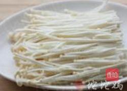 剁椒蒸金针菇的做法图解4