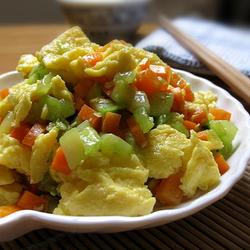 双丁炒鸡蛋的做法[图]