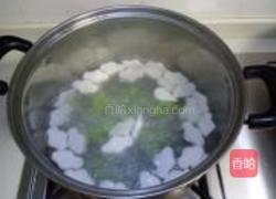 莴苣火腿炒年糕的做法图解4