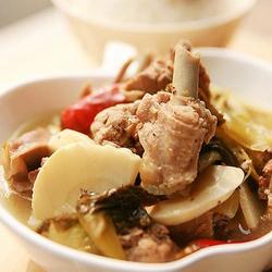 酸菜鸭子的做法[图]