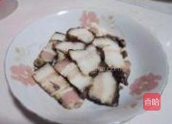 莴笋回锅肉的做法图解3