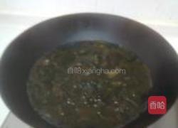 凉拌地皮菜的做法图解2