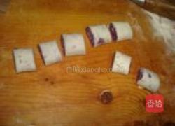 紫薯年轮饼的做法图解5