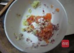 三文鱼蔬菜小丸子的做法图解4