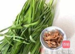 蛏干炒韭菜的做法图解1