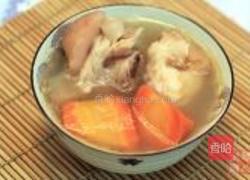 五指毛桃煲猪手汤的做法图解3