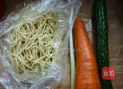 家常炒面的做法图解1