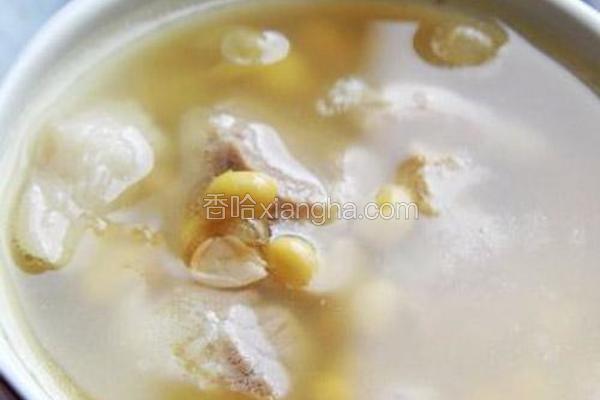 黄豆炖猪蹄