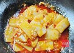 家常炒魔芋豆腐的做法图解7