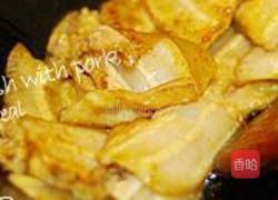 淮山萝卜炒肉片的做法图解3