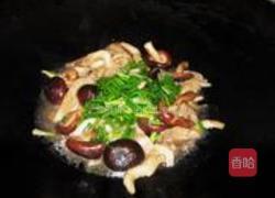 蚝油烩双菇的做法图解7