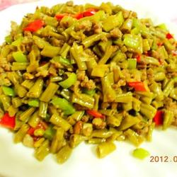 肉末炒酸豆角的做法[图]