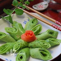 苜蓿菜汁饼的做法[图]