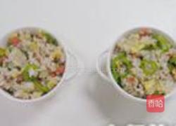 火腿蛋焗饭的做法图解11