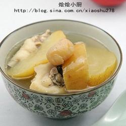 苹果川贝鸡汤的做法[图]