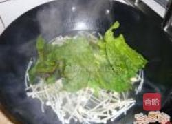 金针菇拌莴笋叶的做法图解2