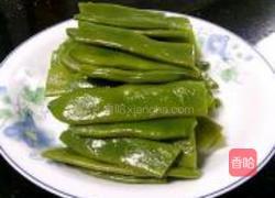 酱汁扁豆的做法图解6