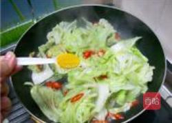 印度风味手撕包菜的做法图解7