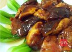 香菇油面筋的做法图解8