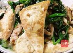 豌豆苗烩豆腐的做法图解11
