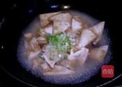 豌豆苗烩豆腐的做法图解7